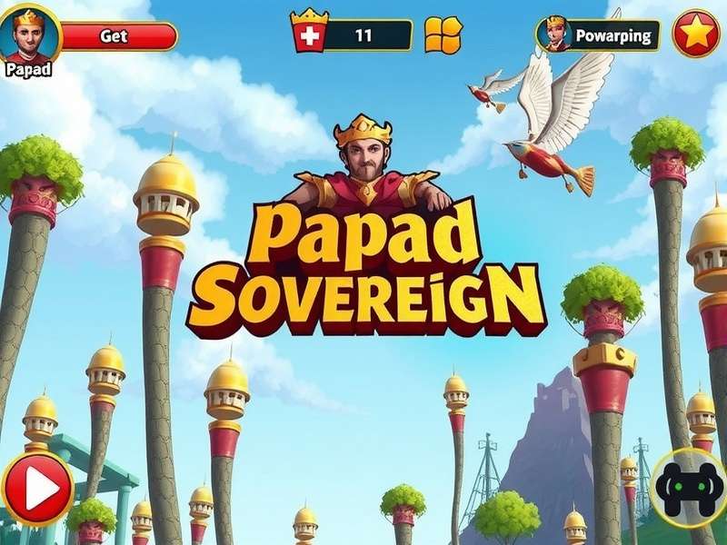 Papad Sovereign Game Main Screen